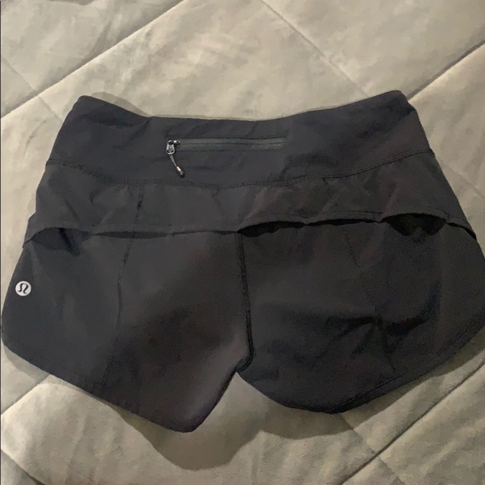 Lululemon speed shorts